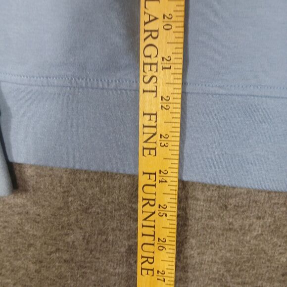 Bass Pro Natural  Reflections Blue Hooded Fleece Jacket Mens‎ L Full Zip Pockets - Picture 6 of 12